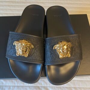Versace Palazzo Slide Sandals Size 6US/36EU
